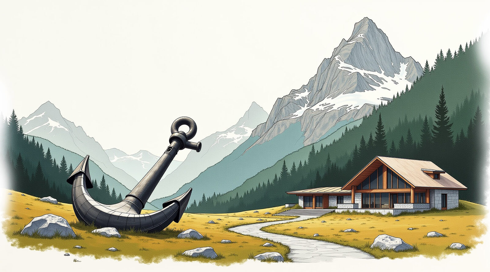 Der physische Anker – ein souveräner Knotenpunkt