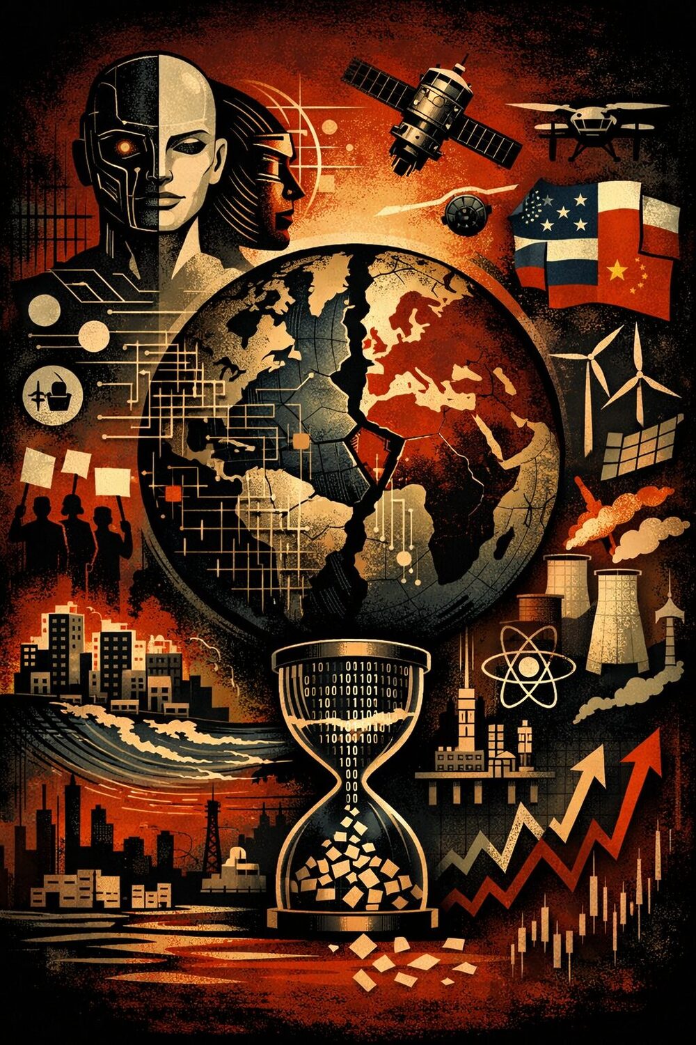 Potenzielles Cover für die Economist Zeitschrift für 2026