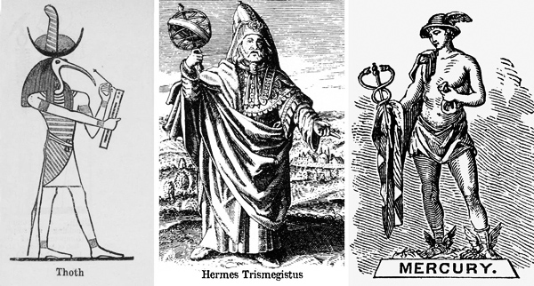 Hermes als Thoth oder Merkur